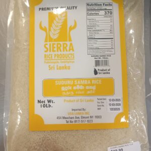SUDURU SAMBA RICE 10LB