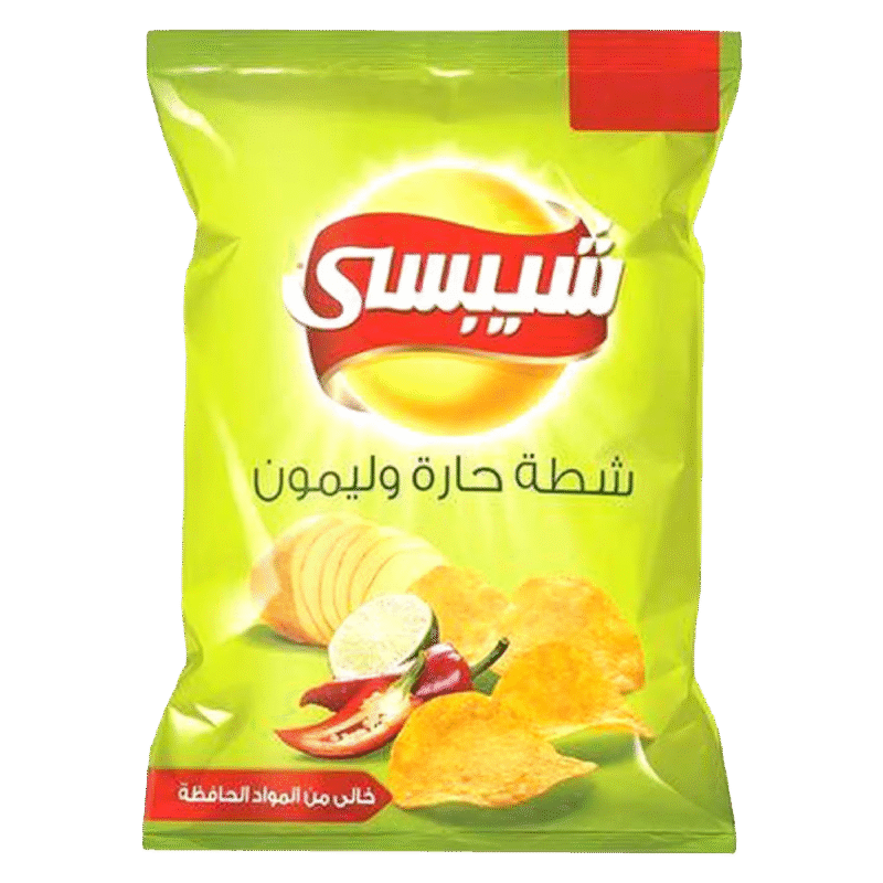 chipsy ketchup Chilli Lemon