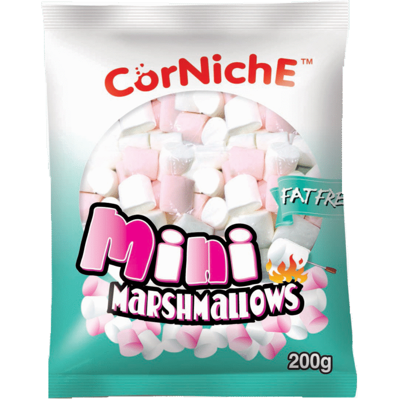 CorNiche mini pink white Marshmellows