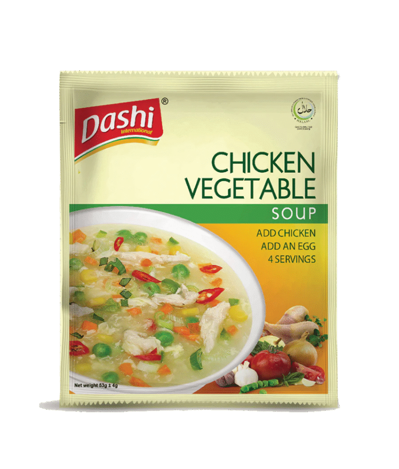 Dashi Chicken Vegetable Soup