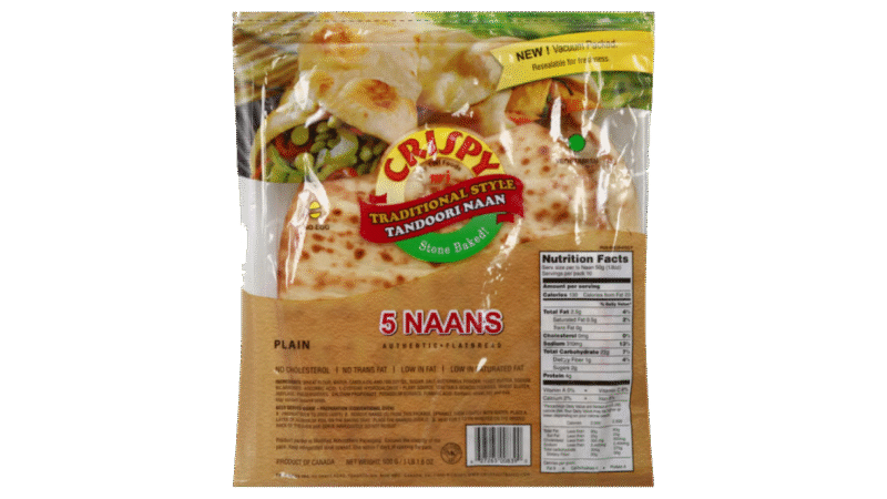 Crispy Plain Naan (5)