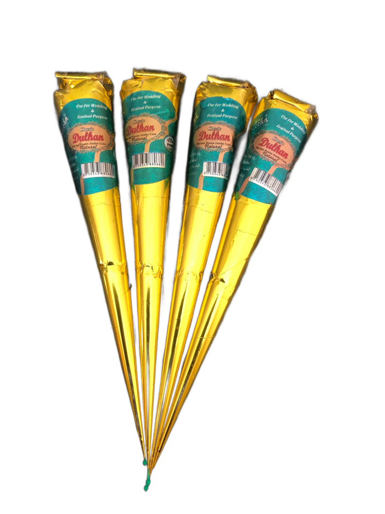Dulhan Classic Jumbo Cone Black