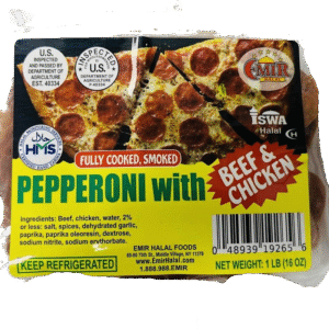 Beef Pepperoni w/Chicken