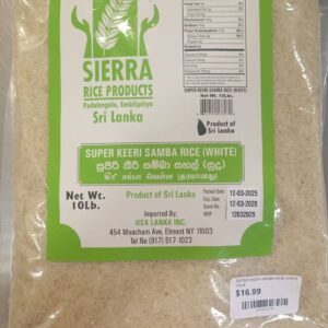 SIERRA WHITE KEERI SAMBA