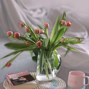 tulip, home, vase, nature, pocketbook, flower background, pink, flower wallpaper, beautiful flowers, flower